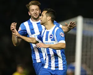 Scores A Goal Prints: Intense Championship Showdown: Brighton & Hove Albion vs. Bristol City (20102015)