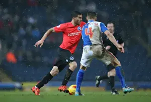 Intense Championship Showdown: Brighton and Hove Albion vs. Blackburn Rovers at Ewood Park (16 January 2016)