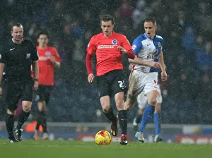 Intense Championship Showdown: Brighton and Hove Albion vs. Blackburn Rovers at Ewood Park (16 January 2016)