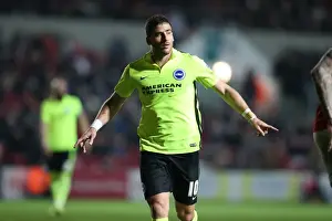 Intense Championship Showdown: Brighton and Hove Albion vs. Bristol City (23FEB16)