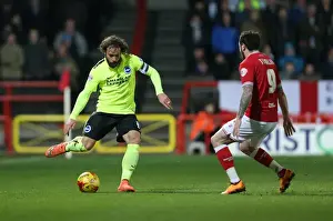 Intense Championship Showdown: Brighton and Hove Albion vs. Bristol City (23FEB16)
