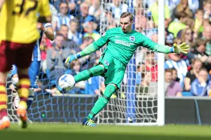 Intense Championship Showdown: Brighton and Hove Albion vs. Burnley (April 2016)