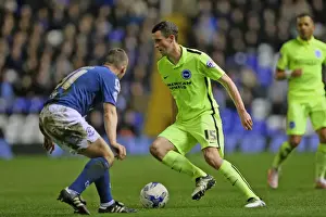 Birmingham City 05APR16 Prints: Intense Championship Showdown: Brighton and Hove Albion vs. Birmingham City (05APR16)