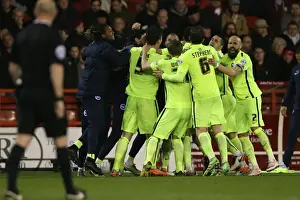 Intense Championship Showdown: Brighton and Hove Albion vs. Nottingham Forest (11APR16)