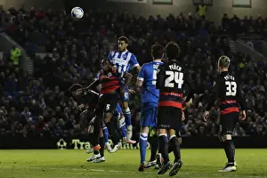 QPR 19APR16 Prints: Intense Championship Showdown: Brighton and Hove Albion vs. QPR (19APR16)
