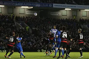 QPR 19APR16 Prints: Intense Championship Showdown: Brighton and Hove Albion vs. QPR (19APR16)
