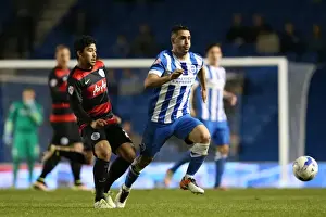 Intense Championship Showdown: Brighton and Hove Albion vs. QPR (19APR16)