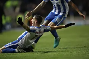 Scores A Goal 1 0 Prints: Intense Championship Showdown: Brighton and Hove Albion vs