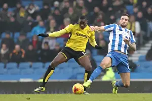 Burton Albion 11FEB17 Prints: Intense Championship Showdown: Brighton & Hove Albion vs. Burton Albion (11FEB17)