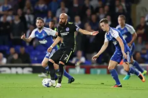 Intense Championship Showdown: Brighton and Hove Albion vs Ipswich Town (27SEP16)