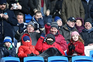 Cardiff City 20FEB16 Prints: Intense Championship Showdown: Cardiff City vs. Brighton and Hove Albion (20FEB16)