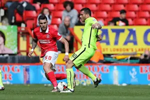 Intense Championship Showdown: Charlton Athletic vs. Brighton and Hove Albion (23APR16)