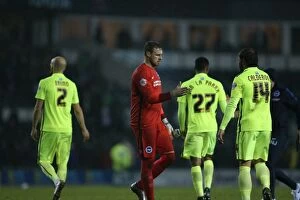 Images Dated 12th December 2015: Intense Championship Showdown: Derby County vs. Brighton & Hove Albion at iPro Stadium (12DEC15)