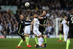 Images Dated 18th March 2017: Intense Championship Showdown: Leeds United vs. Brighton and Hove Albion at Elland Road (18MAR17)