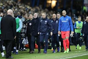 Images Dated 18th March 2017: Intense Championship Showdown: Leeds United vs. Brighton and Hove Albion at Elland Road (18MAR17)