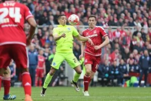 Images Dated 7th May 2016: Intense Championship Showdown: Middlesbrough vs. Brighton & Hove Albion at Riverside Stadium