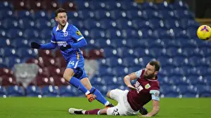 Burnley 06FEB21 Prints: Intense Clash: Burnley vs. Brighton & Hove Albion - Premier League Rivalry on 6th February 2021