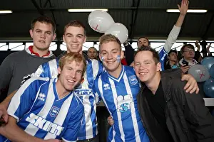 Peterborough United Prints: Intense Crowd Atmosphere: Brighton & Hove Albion vs