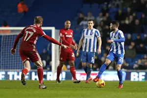 Cardiff City Prints: Intense EFL Sky Bet Championship Clash: Brighton & Hove Albion vs