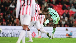 Images Dated 28th February 2023: Intense FA Cup Fifth Round Battle: Stoke City vs. Brighton and Hove Albion at Bet365 Stadium