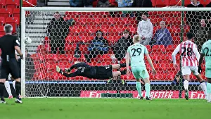 Intense FA Cup Fifth Round Clash: Stoke City vs. Brighton and Hove Albion (28FEB23)