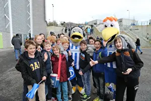 Intense Fan Rivalry: Brighton and Hove Albion vs Birmingham City (21 February 2015)