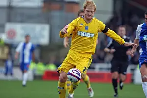 Intense Football Action: Brighton and Hove Albion vs Hartlepool