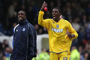 Season 2007-08 Prints: Intense Match Action: Brighton & Hove Albion vs Hartlepool FC