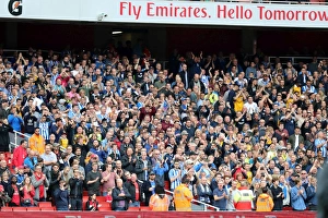 Intense Moment at the Emirates: Arsenal vs. Brighton and Hove Albion (01OCT17)