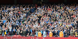 Intense Moment at the Emirates: Arsenal vs. Brighton and Hove Albion (1st October 2017)