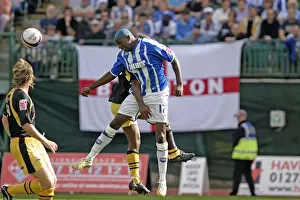 Prints of Match action 2007-08 Home Games Prints: Intense Moments: Brighton & Hove Albion vs Yeovil Town (2007-08 Home Match)