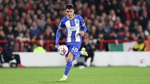 Intense Moments: Nottingham Forest vs. Brighton & Hove Albion - Premier League Clash at City Ground (26APR23)