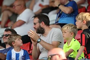 Images Dated 23rd July 2016: Intense Pre-Season Training: Brighton and Hove Albion at Stevenage (23JUL16)
