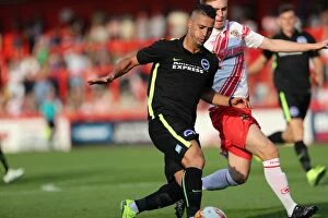 Images Dated 23rd July 2016: Intense Pre-season Training: Brighton and Hove Albion at Stevenage (23JUL16)