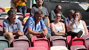 Images Dated 11th September 2021: Intense Premier League Battle: Brentford vs. Brighton and Hove Albion at Brentford Community
