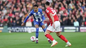 Nottingham Forest 26APR23 Prints: Intense Premier League Battle: Nottingham Forest vs. Brighton and Hove Albion (26APR23)