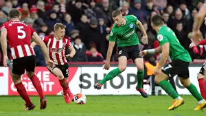 Sheffield United 22FEB20 Prints: Intense Premier League Battle: Sheffield United vs. Brighton and Hove Albion (22FEB20)