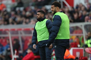 Stoke City 10FEB18 Prints: Intense Premier League Battle: Stoke City vs. Brighton and Hove Albion (10FEB18)