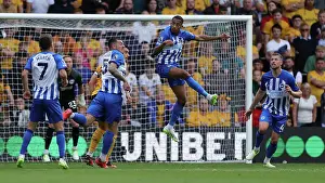 Intense Premier League Battle: Wolverhampton Wanderers vs. Brighton and Hove Albion (19AUG23)