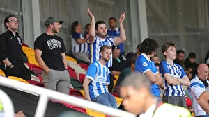 Images Dated 11th September 2021: Intense Premier League Clash: Brentford vs. Brighton and Hove Albion at Brentford Community
