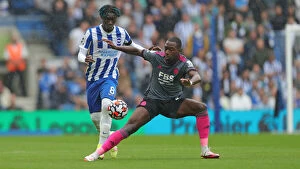 Images Dated 19th September 2021: Intense Premier League Clash: Brighton & Hove Albion vs. Leicester City (19SEP21)