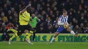 Images Dated 18th January 2022: Intense Premier League Clash: Brighton and Hove Albion vs. Chelsea (18JAN22)