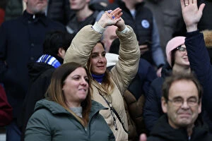 Images Dated 18th February 2023: Intense Premier League Clash: Brighton & Hove Albion vs. Fulham (18Feb23)