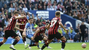 Images Dated 22nd September 2023: Intense Premier League Clash: Brighton & Hove Albion vs AFC Bournemouth (September 24, 2023)