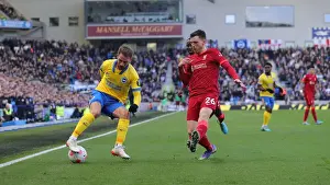 Intense Premier League Clash: Brighton & Hove Albion vs. Liverpool (12MAR22)