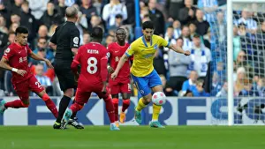 Intense Premier League Clash: Brighton & Hove Albion vs. Liverpool (12MAR22)