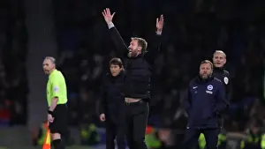Intense Premier League Clash: Brighton & Hove Albion vs. Tottenham Hotspur (16MAR22)