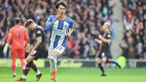 Scores A Goal 1 1 Prints: Intense Premier League Clash: Brighton & Hove Albion vs. Brentford (01APR23)