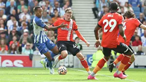 Luton Town 12AUG23 Prints: Intense Premier League Clash: Brighton & Hove Albion vs. Luton Town (12AUG23)