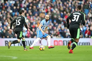 Bournemouth 01JAN18 Prints: Intense Premier League Clash: Brighton and Hove Albion vs Bournemouth (01JAN18)
